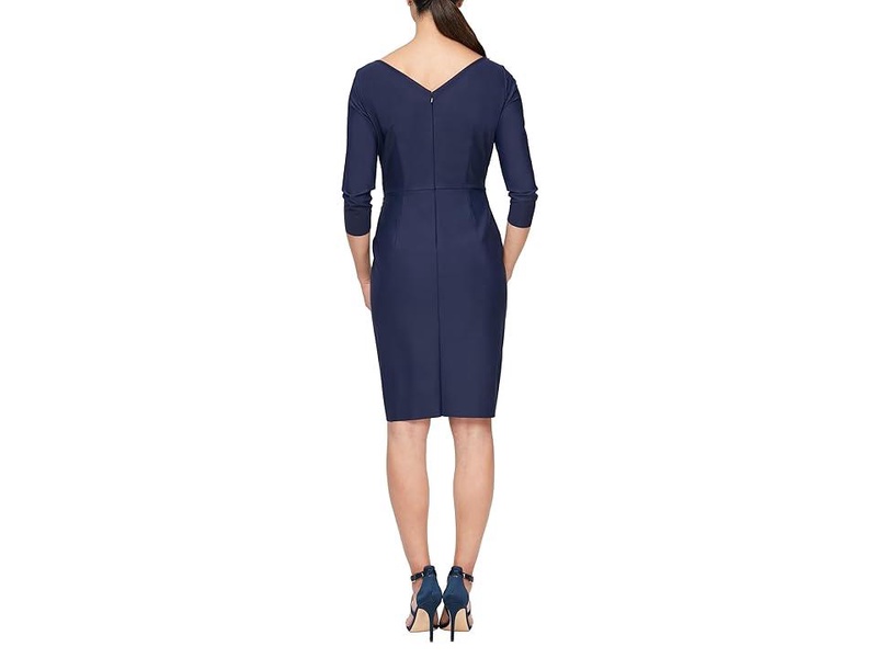Short Compression 3/4 Sleeve Dress