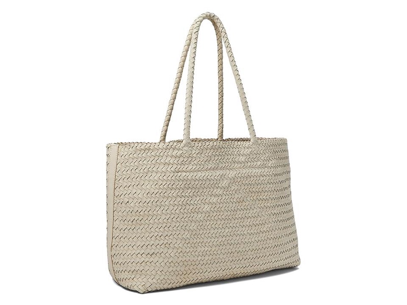 Handwoven Leather Tote