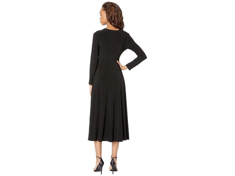 Long Sleeve Flared Dress