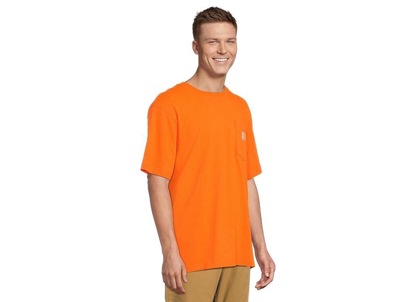 Loose Fit Heavyweight Short Sleeve Pocket T-Shirt
