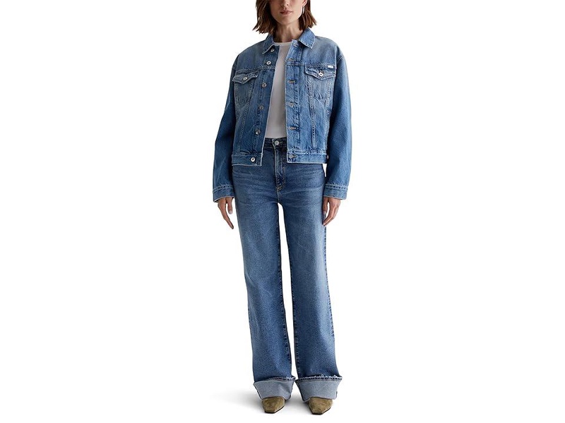 Ramie Oversized Trucker Jacket