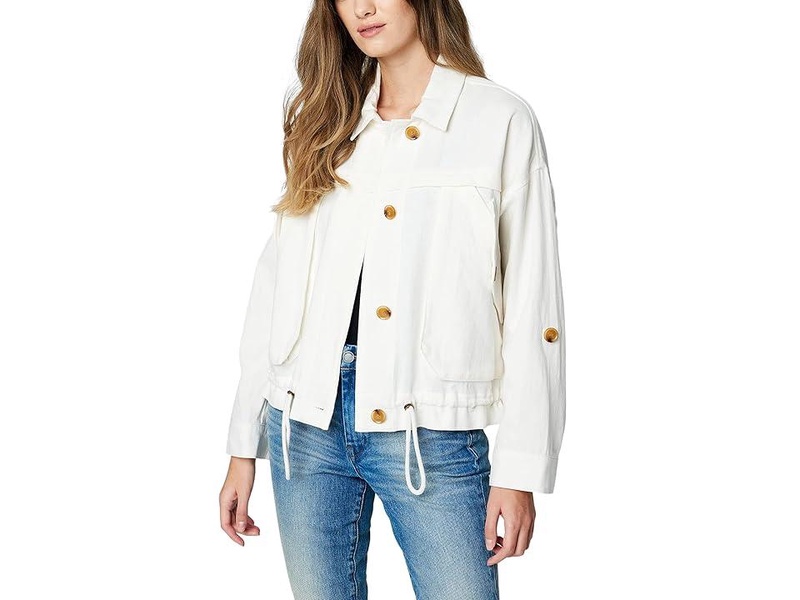 Linen Utility Jacket in Great Catch