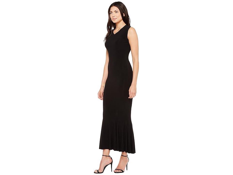 Sleeveless Midcalf Fishtail Dress