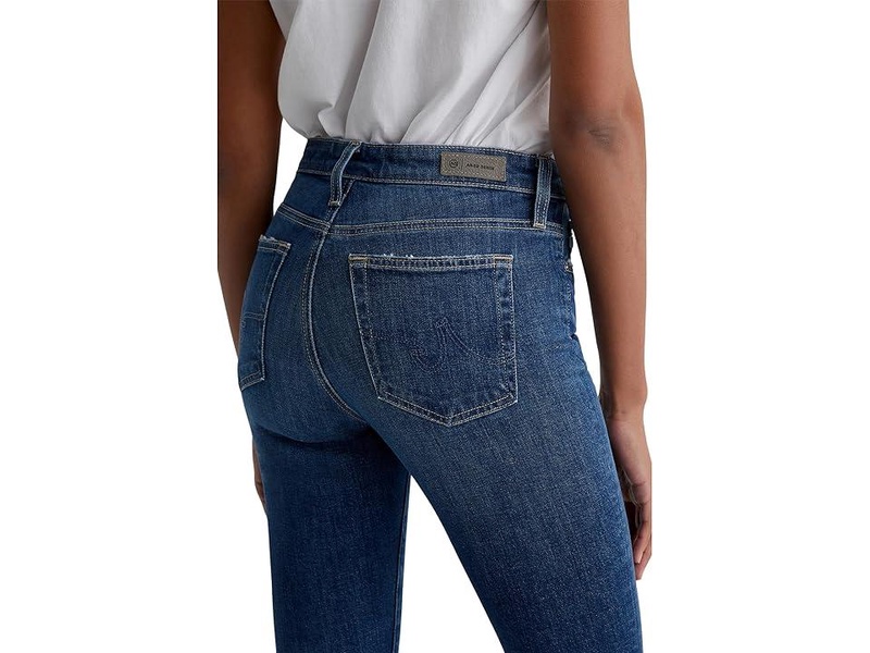Farrah Mid Rise Crop Boot Jeans in 11 Years Memory