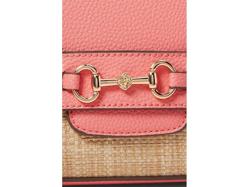 Anne Klein Straw Top Handle Satchel