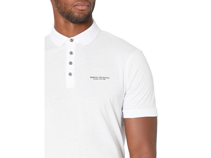 Slim Fit Milano/New York Logo Polo