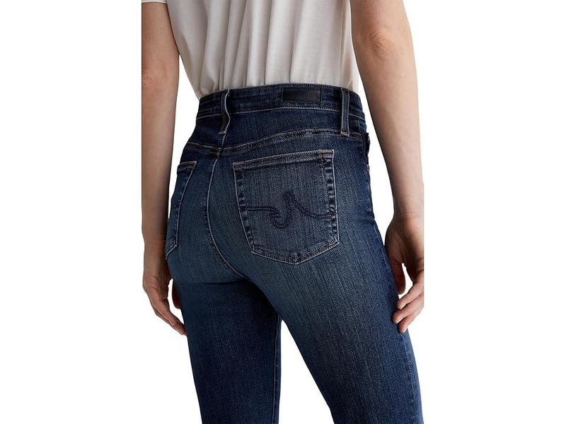 Farrah Mid Rise Crop Boot Jeans in Carlisle