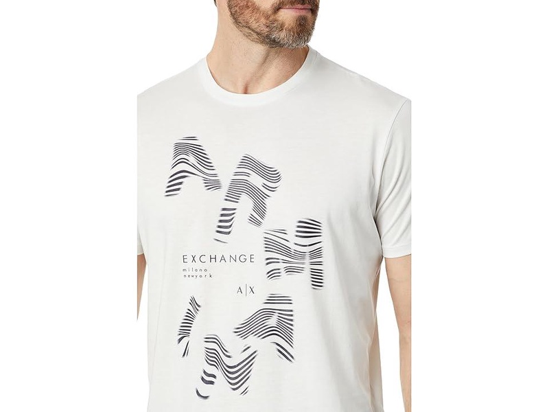 Regular Fit Pima Cotton Jersey Large Logo Tee