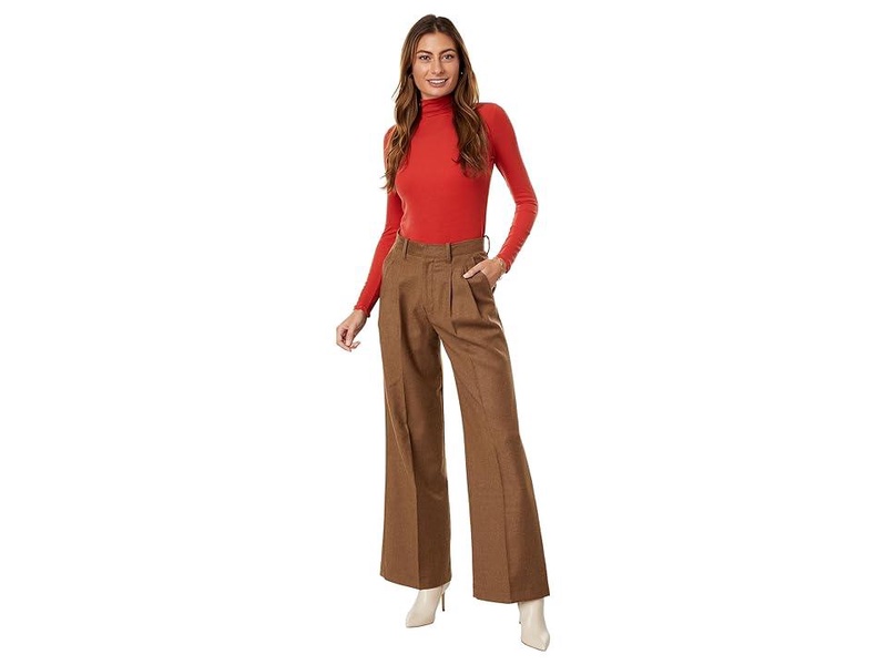 EmRata x AG Joan Double Pleated Trousers