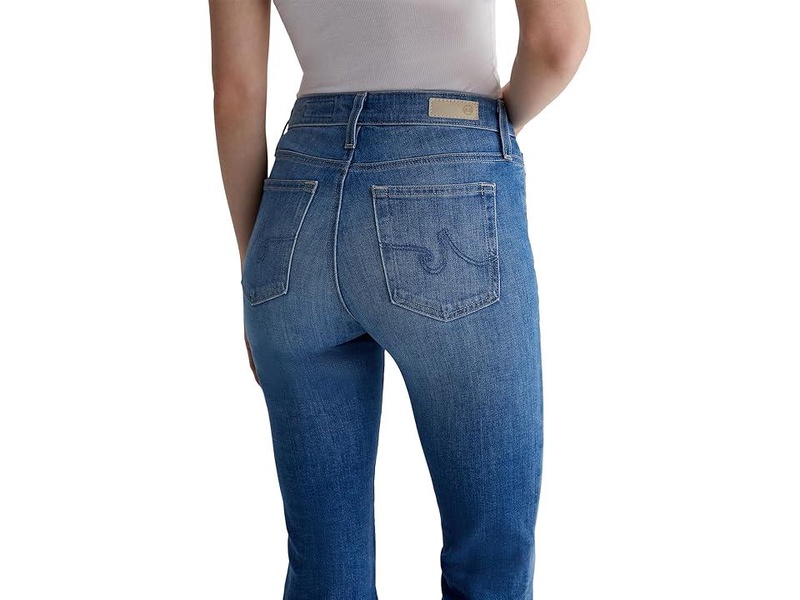 Farrah Mid Rise Bootcut Jeans in Runway