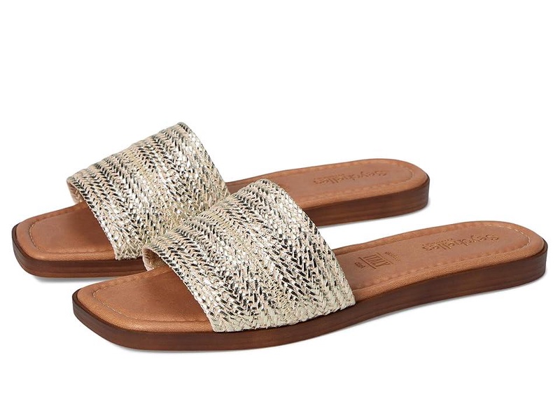 Palms Perfection Metallic Sandal