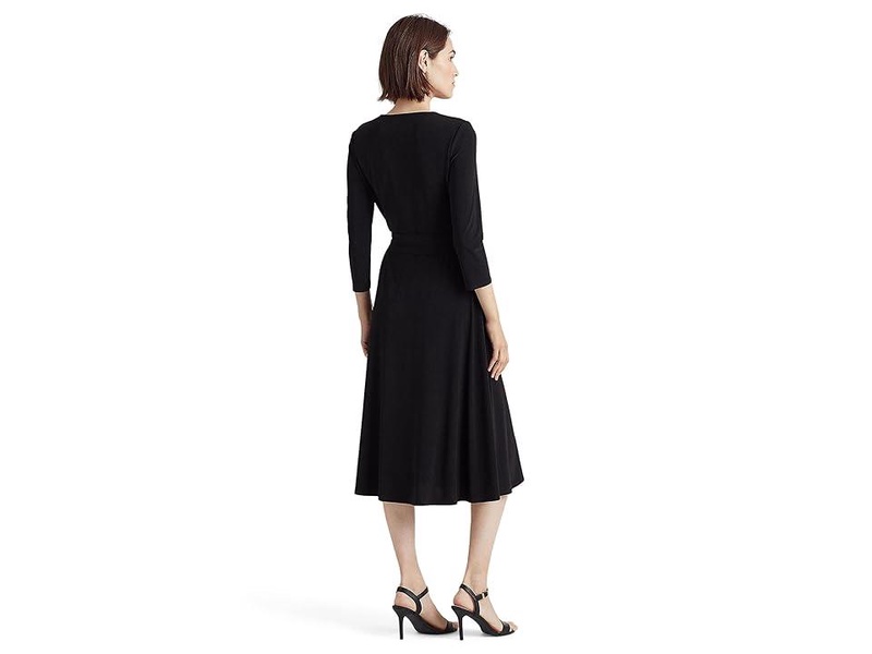 Jersey-Matte Midi Dress