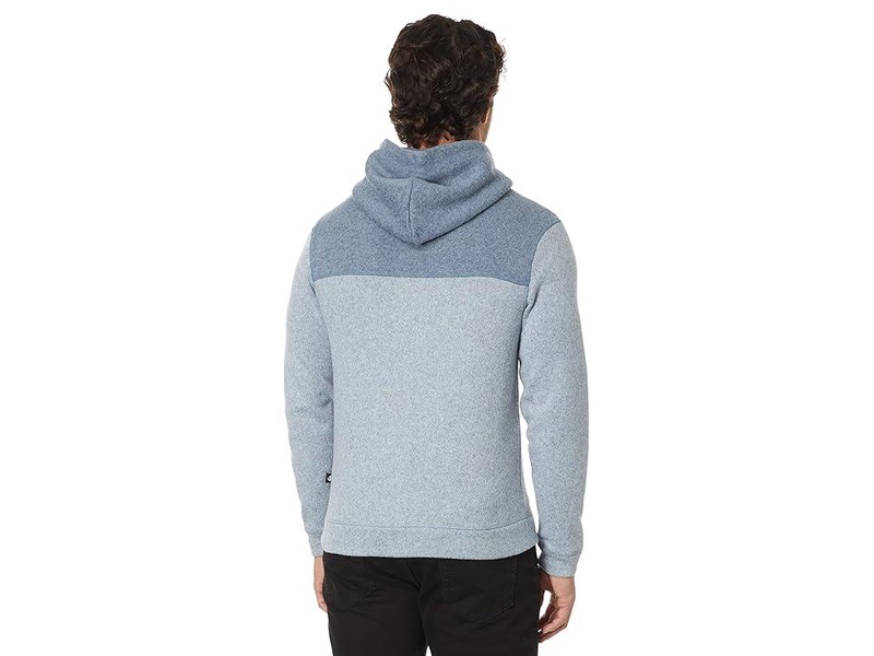 Keller Block Zip Hooded Zip Fleece
