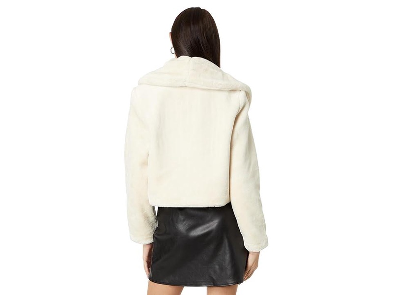 Faux Fur Cropped Jacket