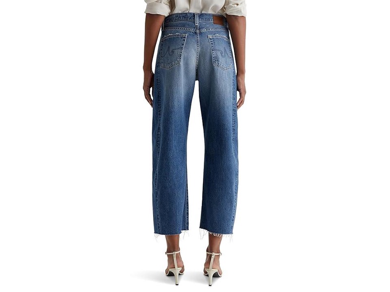 Hattie High Rise Crop Barrel in Gemini