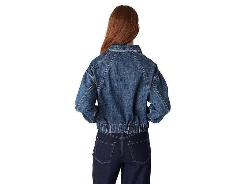 Denim Bomber Jacket