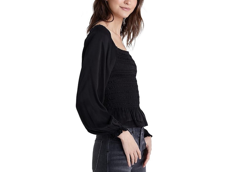 Long Sleeve Smocked Top