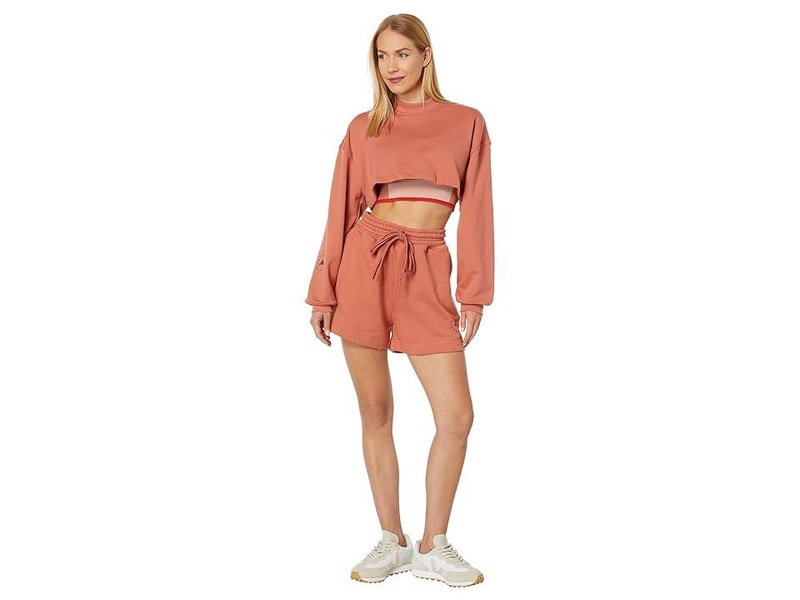 TrueCasuals Cropped Sportswear Sweatshirt HT1111