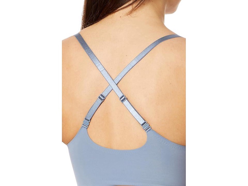 Calvin Klein Women's Invisibles Comfort Lightly Lined Seamless Wireless Triangle Bralette Bra