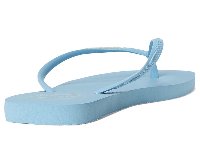 Slim Square Logo Pop Up Sandals