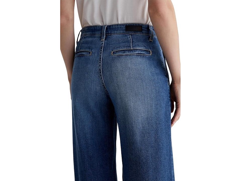 Pleated Stella Wide Leg Palazzo in Provence