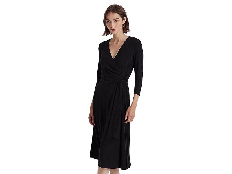 Jersey-Matte Midi Dress