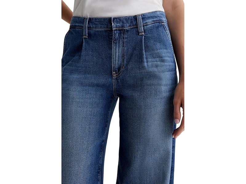 Pleated Stella Wide Leg Palazzo in Provence