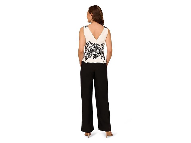 Scroll Lace Jumptsuit