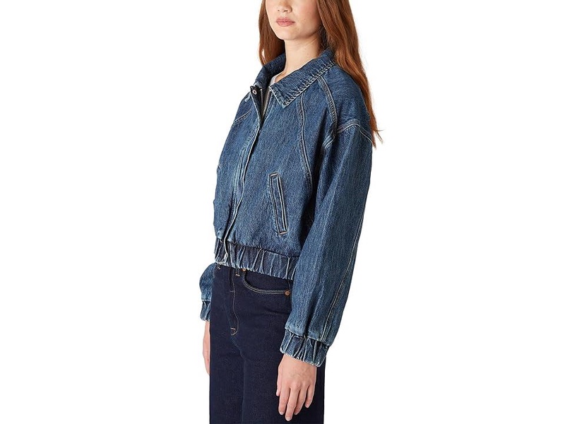 Denim Bomber Jacket