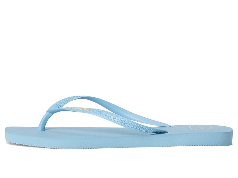 Slim Square Logo Pop Up Sandals