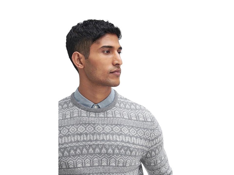 Barbour Stonebeck Fair Isle Crew Neck Sweater