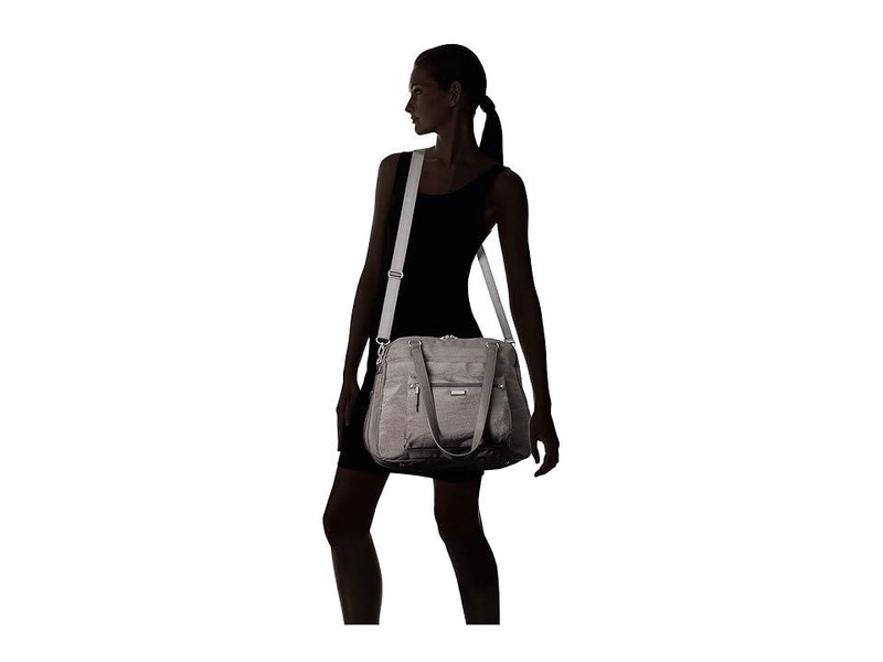 Overnight Expandable Laptop Tote with RFID Phone Wristlet