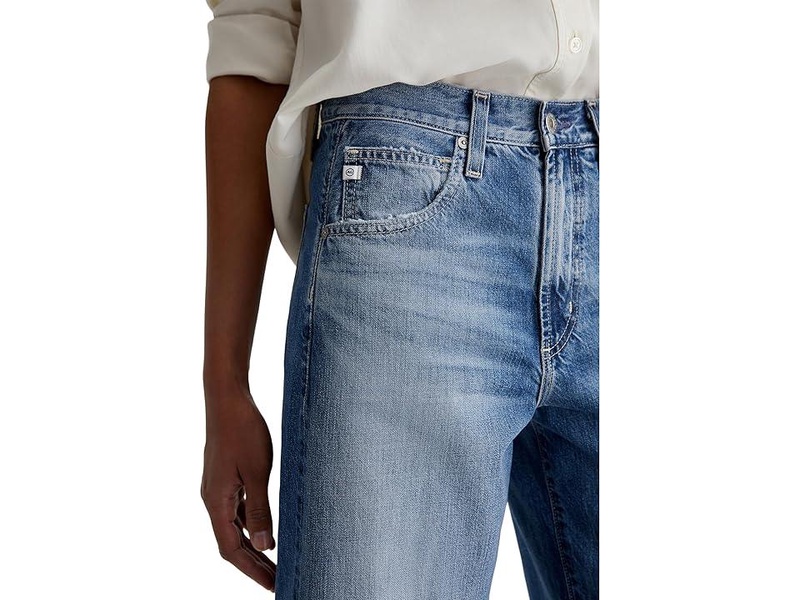 Hattie High Rise Crop Barrel in Gemini