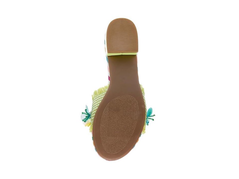 peyten womens embellished slip on slide sandals