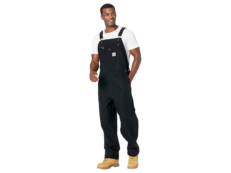 Relaxed Fit Duck Bib Overalls