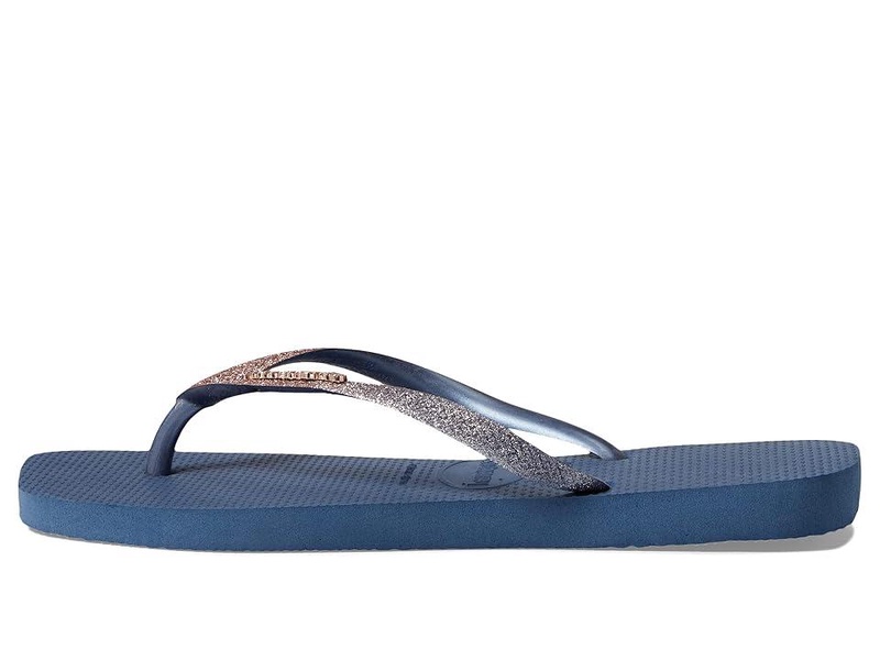 Slim Square Glitter Flip Flop Sandal