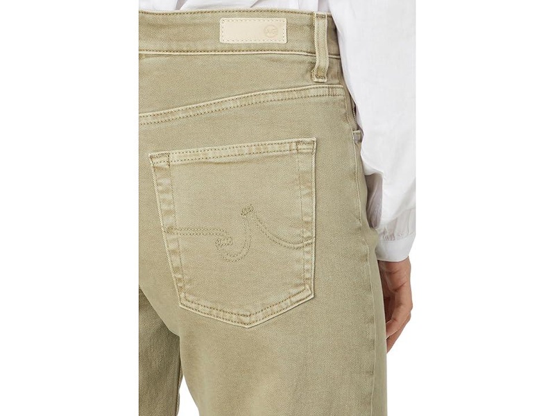Saige High Rise Straight Wide Leg in Sulfur Dried Parsley