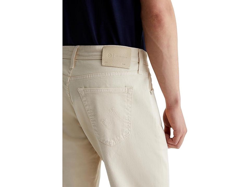 Everett Slim Straight Jeans in 1 Year Ivory Cream