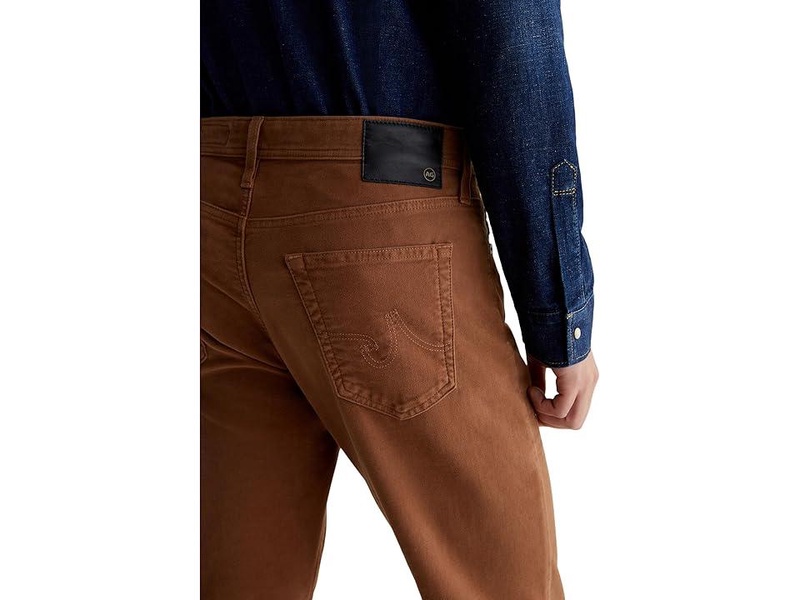 Everett Slim Straight Brushed Moleskin Pants