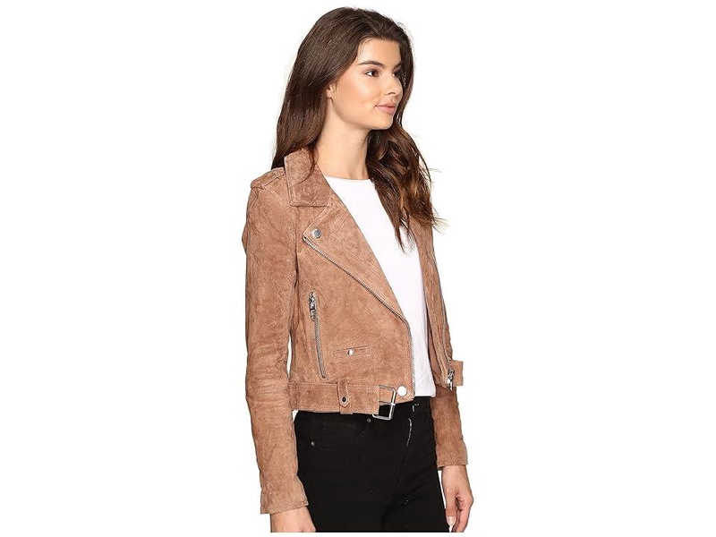 Suede Moto Jacket