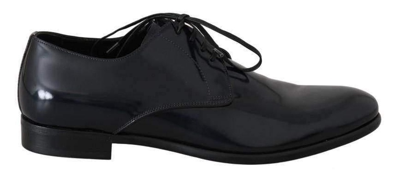 dolce & gabbana elegant   leather derby dress men's shoes
