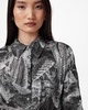 Leyla Silk Linen Blend Shirt Dress
