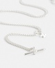 Nova Sterling Silver Charm Necklace