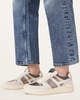 Vix Low Top Round Toe Suede Sneakers