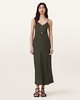 Bryony V-Neck Midi Slip Dress
