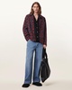 Austin Checked Brushed Cardigan