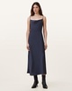 Hadley Cowl Neck Midi Slip Dress