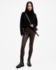 Cora High-Rise Leather Leggings