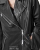 Billie Relaxed Fit Leather Biker Jacket