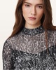 Elia Mesh Long Sleeve Top